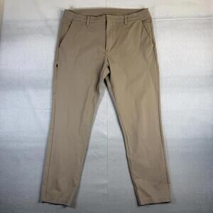 BYLT Everyday Pant 2.0 Men's 40 Taupe Classic Fit Performance Stretch Chino